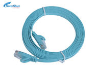 600MHz Flat Fiber Optic Patch Cord Bare Copper Conductor Horizontal Communication Cable