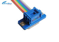 D-SUB 9Pin IDC Connector Computer Ribbon Cable , 28awg IDC Flat Ribbon Cable