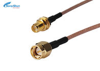 Antenna RF Coaxial Cable Assembly 50ohm SMA Female Male RG316 6&quot; Length