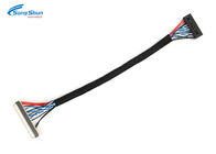 LCD LVDS Cable Assembly DF19G-30S-1C 30Pin 0.6 Mm For Video Camera Scanner