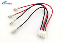 Custom Faston Cable JST VHR-4 To Tab 6.35x0.51mm Terminal 20AWG Flexible
