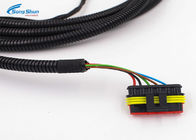 0.75mm2 Automotive Wiring Harness 6PIN Waterproof Connector For Welding Machine