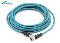 M8 IP67 Power Extension Cable , Customized Conductor LED Display Power Cable Wire