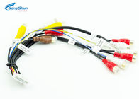 PAD 2.0mm 24Pin Auto Car Audio Extension Cable , Electrical Connector RCA Audio Wiring Harness