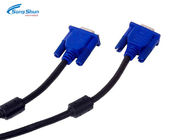 Computer 15 Pin D Sub Display Cable Male Monitor With Bare Copper Conductor