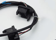 20AWG Black Custom Wiring Harness , 12 Pin Connector Wire Harness Assembly