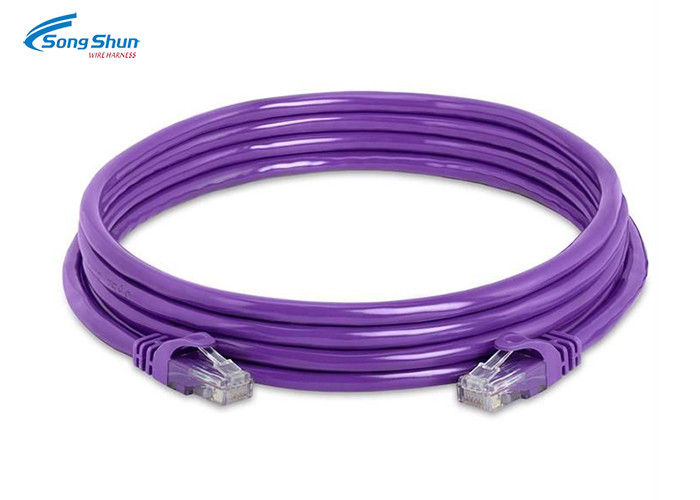 Ethernet Lan6 Foot Patch Cable 2m Fire Protection Indoor Installation LSZH Jacket