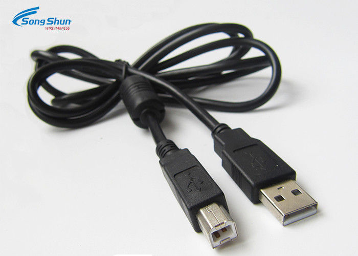 Consumer Electronics Printer USB Port Extension Cord , PC Data Cable Extension Lead