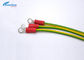 4 Inch 100mm 14AWG PVC Earth Bond Lead , PVC Jacket Wire Cable Assemblies